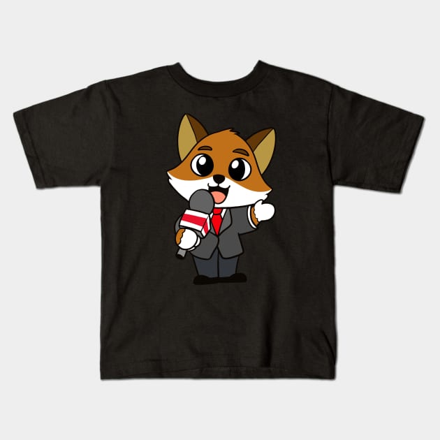 News Fox Kids T-Shirt by WildSloths